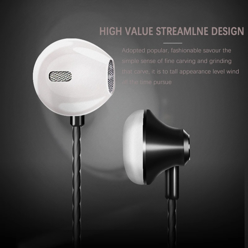 In-ear Earphone metal bass wired Earphone is suitable for opPO and other mobile music Earphone computer Earphone wired Earphone
In-ear Earphone metal bass wired Earphone is suitable for opPO and other mobile music Earphone computer Earphone wired Earphone