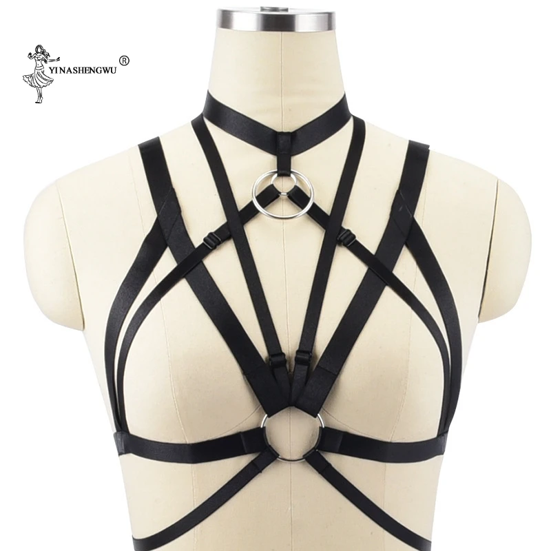 Exotic Accessories Sexy Hollow Out Babydolls For Female Body Binding Strap Bra Bandages Condole Top Foreign Trade Ties Cage
Exotic Accessories Sexy Hollow Out Babydolls For Female Body Binding Strap Bra Bandages Condole Top Foreign Trade Ties Cage