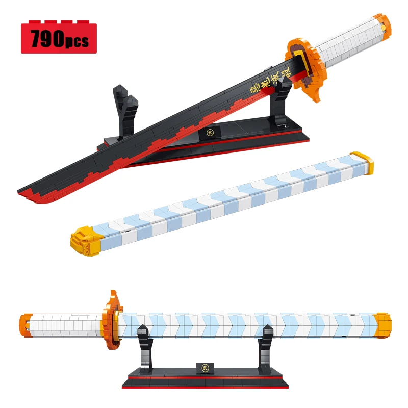 Katana Blocks Model Sets Bricks Toys Japan Anime Weapons Building Blocks Gifts for Kids Children Boys Fire Animation
Katana Blocks Model Sets Bricks Toys Japan Anime Weapons Building Blocks Gifts for Kids Children Boys Fire Animation