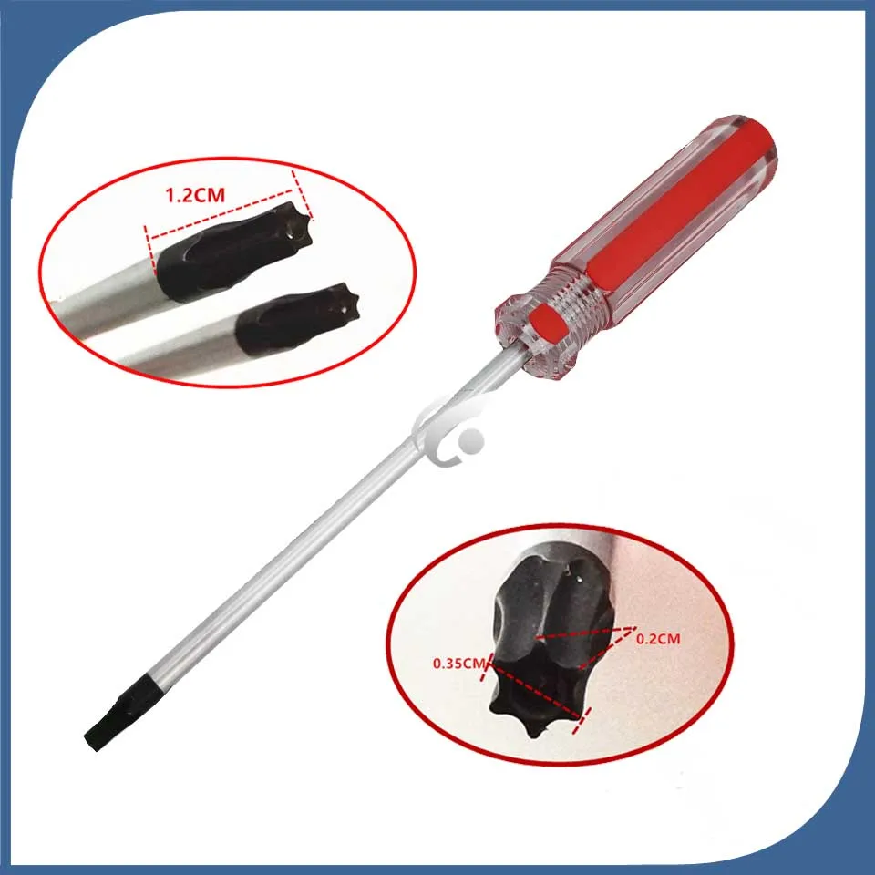 5pcs/lot new Special disassembly tool for washing machine T20 hexagon screwdriver
5pcs/lot new Special disassembly tool for washing machine T20 hexagon screwdriver