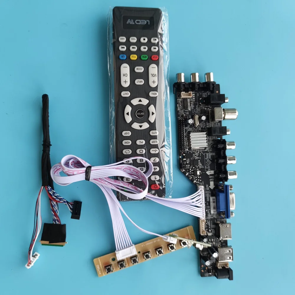 Комплект LP140WH2 TL HDMI-совместимый светодиодный USB VGA TV DVB-T DVB-T2 40pin 1366X768 14-дюймовая плата контроллер цифрового сигнала пульт дистанционного управ...
Комплект LP140WH2 TL HDMI-совместимый светодиодный USB VGA TV DVB-T DVB-T2 40pin 1366X768 14-дюймовая плата контроллер цифрового сигнала пульт дистанционного управ...