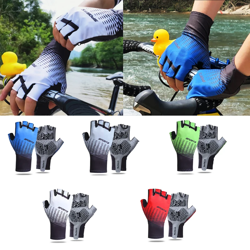 Cycling Gloves Half Finger Gel Sports Racing Bicycle Mittens Women Men Summer Road Bike Anti-slip Outdoor Breathable Gloves
Cycling Gloves Half Finger Gel Sports Racing Bicycle Mittens Women Men Summer Road Bike Anti-slip Outdoor Breathable Gloves