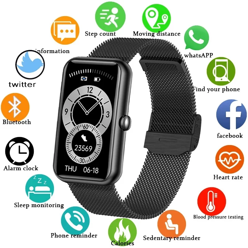 2021 New Women Smart Watch Men Blood Pressure Heart Rate Fitness Tracking smartclock IP68 Waterproof Smartwatch Woman For Xiaomi
2021 New Women Smart Watch Men Blood Pressure Heart Rate Fitness Tracking smartclock IP68 Waterproof Smartwatch Woman For Xiaomi