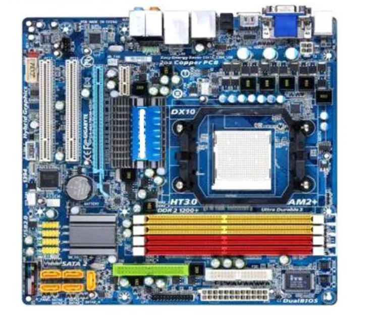 GA-MA78GM-US2H original mainboard Socket AM2/AM2+/AM3 DDR2 MA78GM-US2H 16GB USB2.0 DVI Desktop motherboard
GA-MA78GM-US2H original mainboard Socket AM2/AM2+/AM3 DDR2 MA78GM-US2H 16GB USB2.0 DVI Desktop motherboard