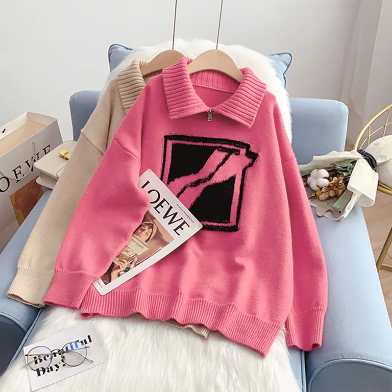 Nomikuma Autumn Winter Zipper Turtleneck Sweaters Vintage Hit Color Korean Pullovers Japanese Harajuku Streetwear Sweater
Nomikuma Autumn Winter Zipper Turtleneck Sweaters Vintage Hit Color Korean Pullovers Japanese Harajuku Streetwear Sweater
