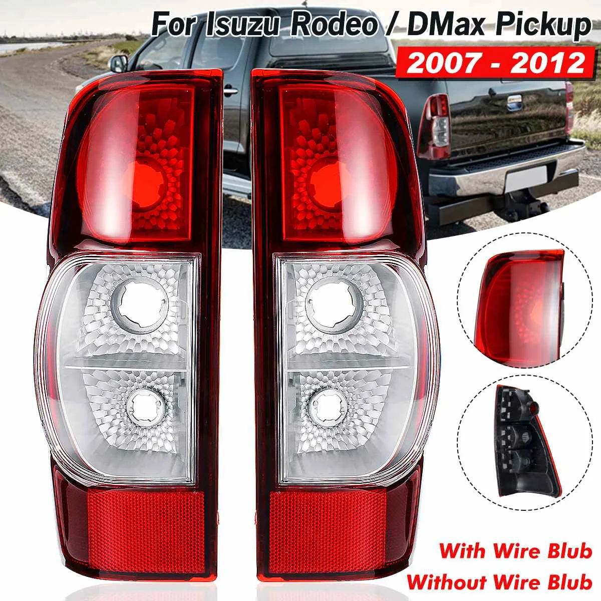 Pair Car Taillights Tail Lights Rear Brake Side Driving Lamp Drl For Isuzu Rodeo DMax Pickup 2007 2008 2009 2010 2011 2012
Pair Car Taillights Tail Lights Rear Brake Side Driving Lamp Drl For Isuzu Rodeo DMax Pickup 2007 2008 2009 2010 2011 2012