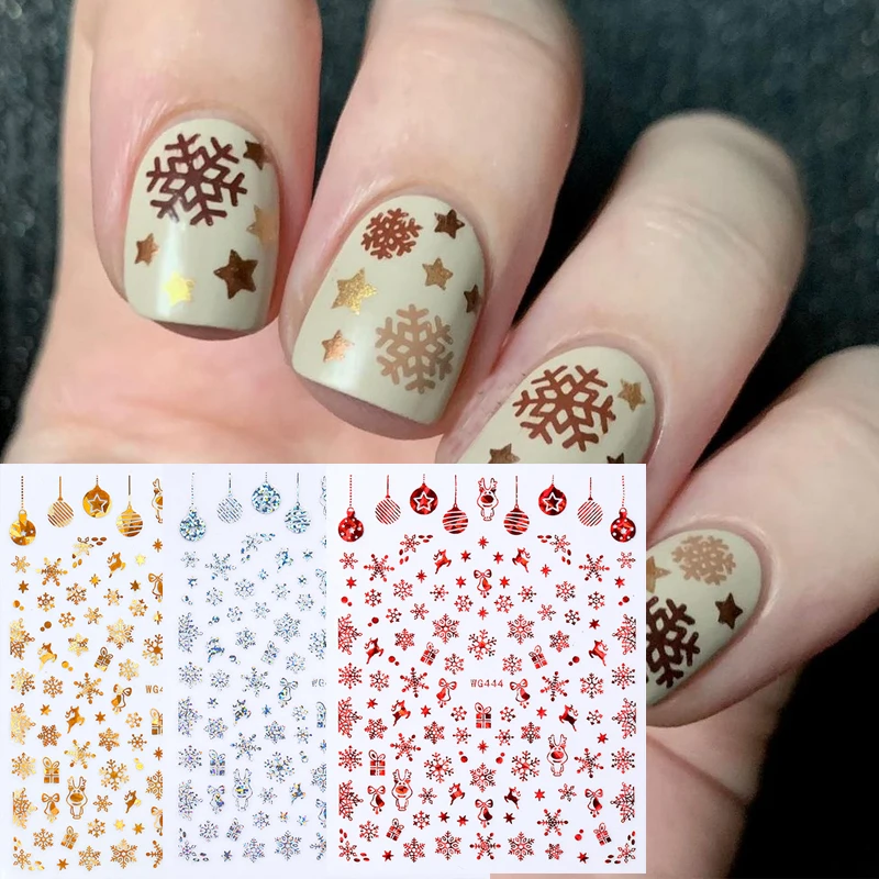 Стикеры 3D на ногти Nail Art Рождественские голографические серебряные блестящие снежинки самоклеящиеся наклейки Переводные слайдеры аксессу...
Стикеры 3D на ногти Nail Art Рождественские голографические серебряные блестящие снежинки самоклеящиеся наклейки Переводные слайдеры аксессу...