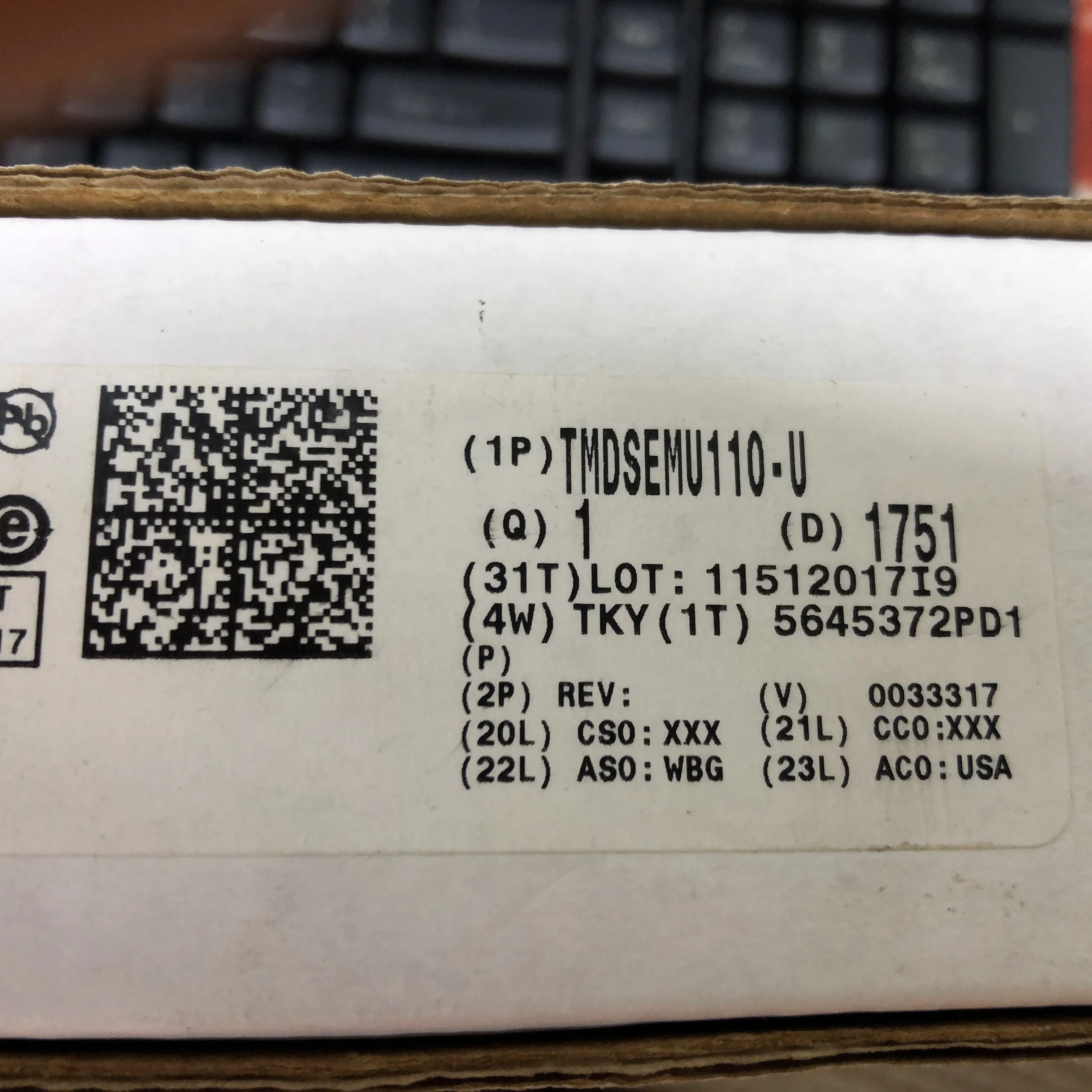 Оригинальный диагностический программатор JTAG TMDSEMU110-U XDS110 | Электронные