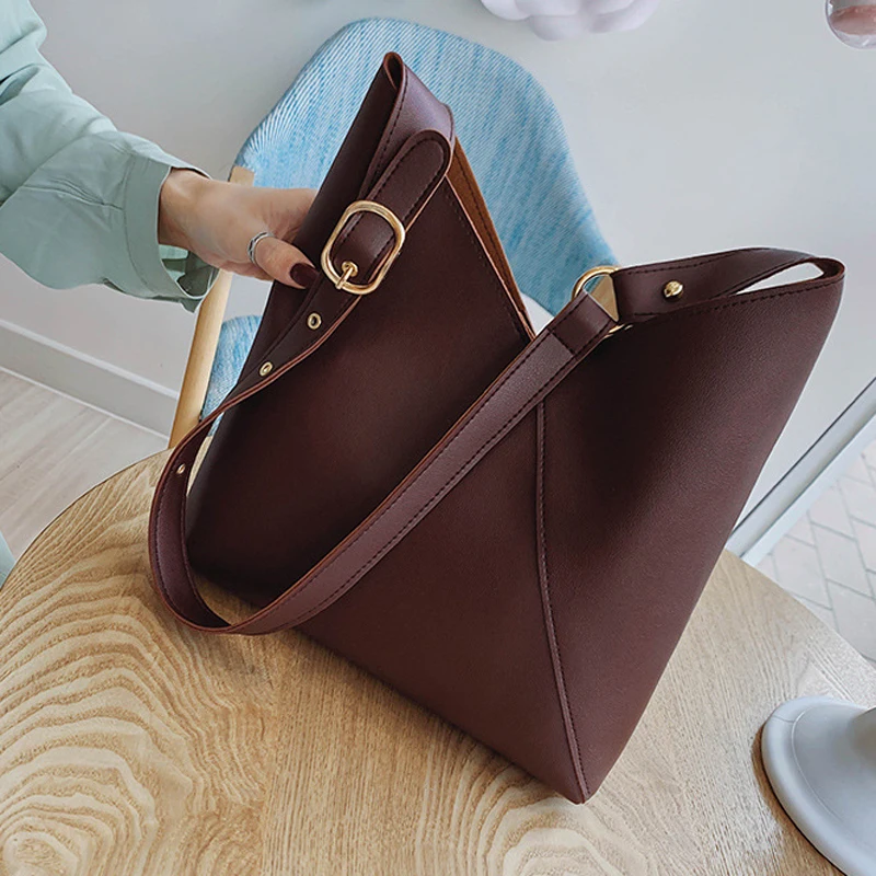 PU Leather Fashion Woman 2 Piece Bags Solid Big Capacity Interior Zipper Pocket Shoulder Bags Composite Bag
PU Leather Fashion Woman 2 Piece Bags Solid Big Capacity Interior Zipper Pocket Shoulder Bags Composite Bag