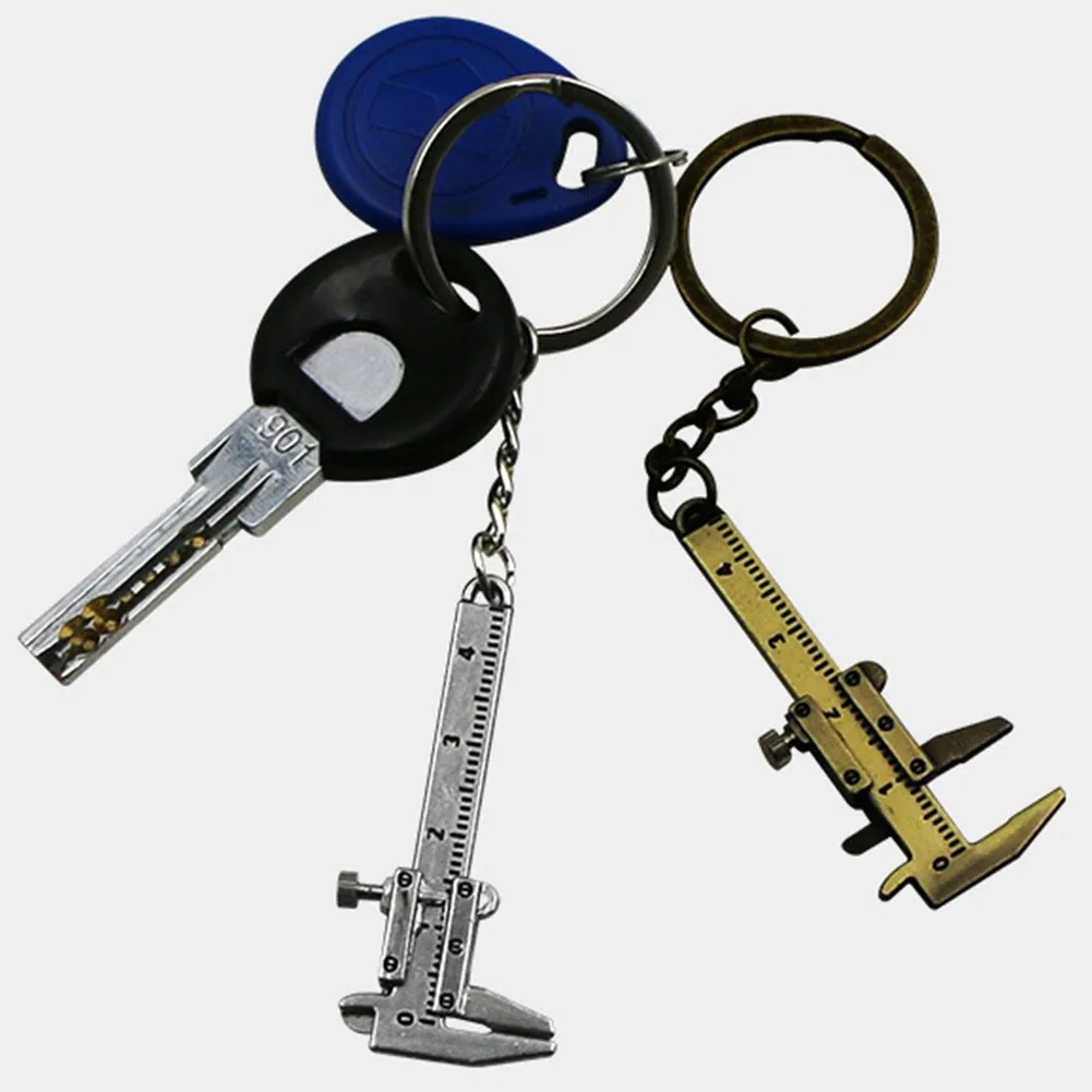 Portable 0-4/0-5cm Mini Vernier Calipers Keychain Measuring Gauging Tools Key Ring Style Simulation Model Ruler Vernier Caliper
Portable 0-4/0-5cm Mini Vernier Calipers Keychain Measuring Gauging Tools Key Ring Style Simulation Model Ruler Vernier Caliper