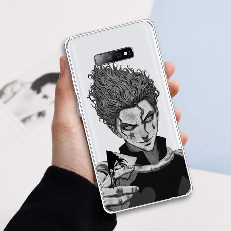 Hisoka Anime Hunter X high quality Phone Case shell Transparent For Samsung Galaxy A 71 21s S note 8 9 10 plus 20 ultra
Hisoka Anime Hunter X high quality Phone Case shell Transparent For Samsung Galaxy A 71 21s S note 8 9 10 plus 20 ultra