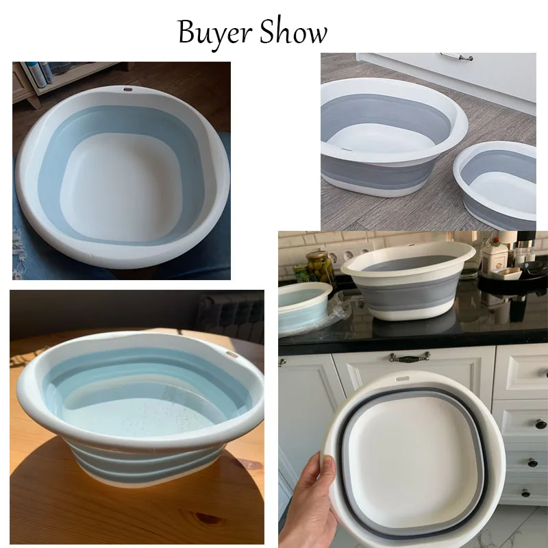 Newly Plastic Folding Basins Portable Wash Basins Folding Laundry Tub Bathroom Kitchen Accessories Travel Folding Wash Basin MK
Newly Plastic Folding Basins Portable Wash Basins Folding Laundry Tub Bathroom Kitchen Accessories Travel Folding Wash Basin MK
