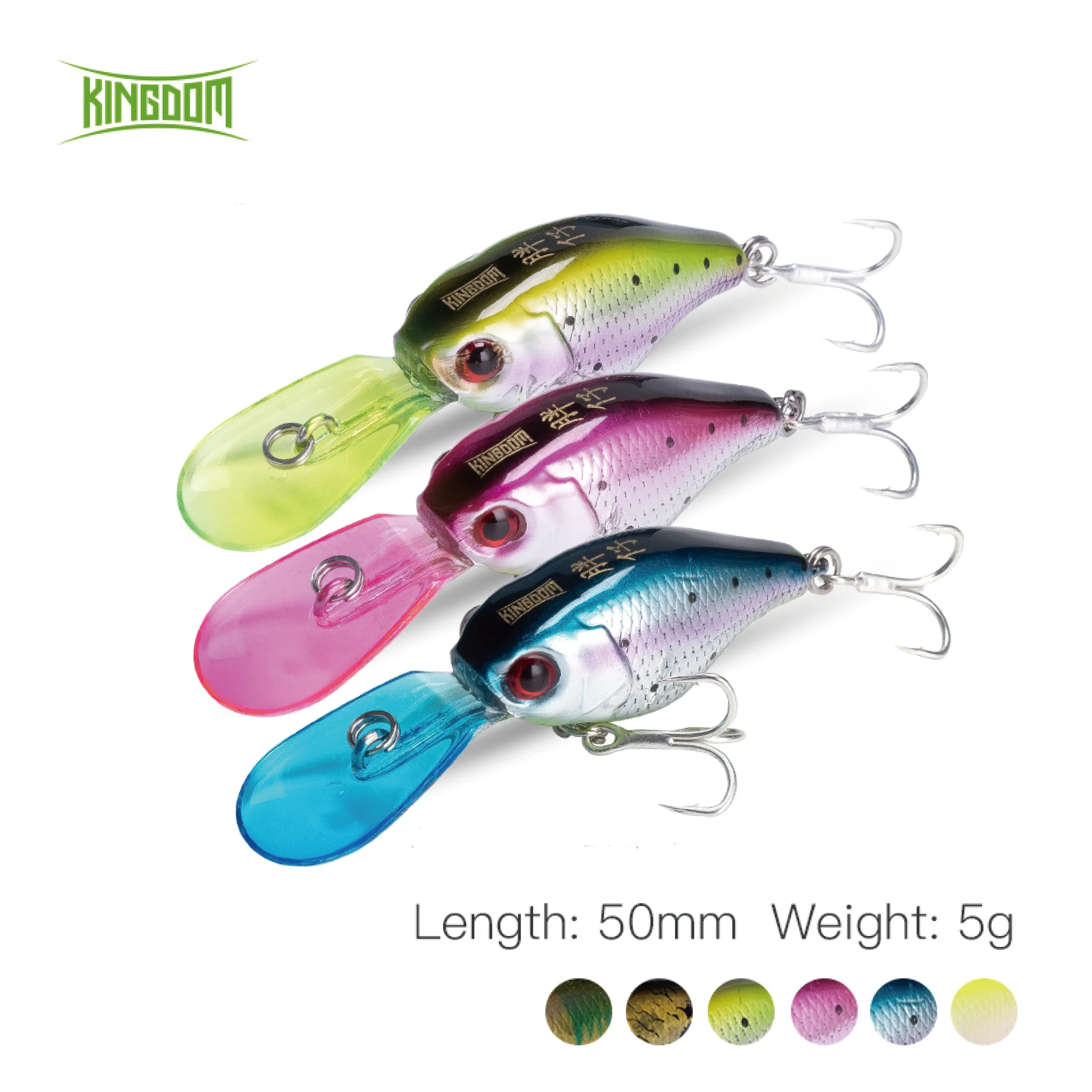 Kingdom Fishing Lure 50mm 5g Sinking Hard Crankbaits Iscas Artificiais Trout Lure Jerkbait For Pike Fishing Pesca Accesorios
Kingdom Fishing Lure 50mm 5g Sinking Hard Crankbaits Iscas Artificiais Trout Lure Jerkbait For Pike Fishing Pesca Accesorios