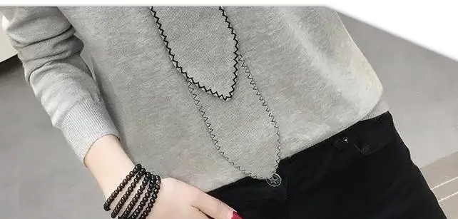 2020 Women in spring and autumn winter with New style fashion Long sleeve Set head V-neck Sweater coat
2020 Women in spring and autumn winter with New style fashion Long sleeve Set head V-neck Sweater coat