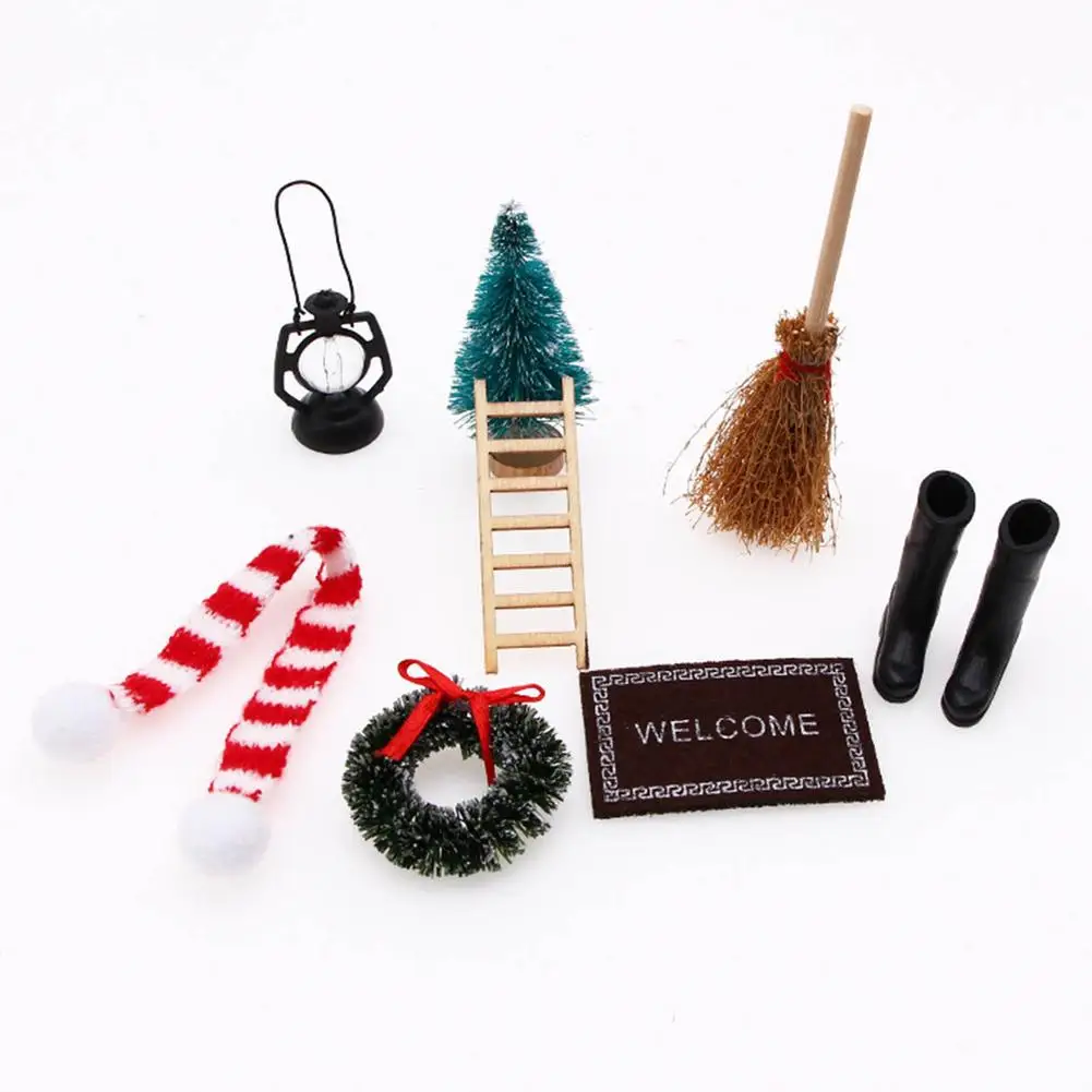 Рождественские фигурки, миниатюрный набор из 6 предметов, набор аксессуаров для рождественского кукольного домика «сделай сам», миниатюрны...
Рождественские фигурки, миниатюрный набор из 6 предметов, набор аксессуаров для рождественского кукольного домика «сделай сам», миниатюрны...