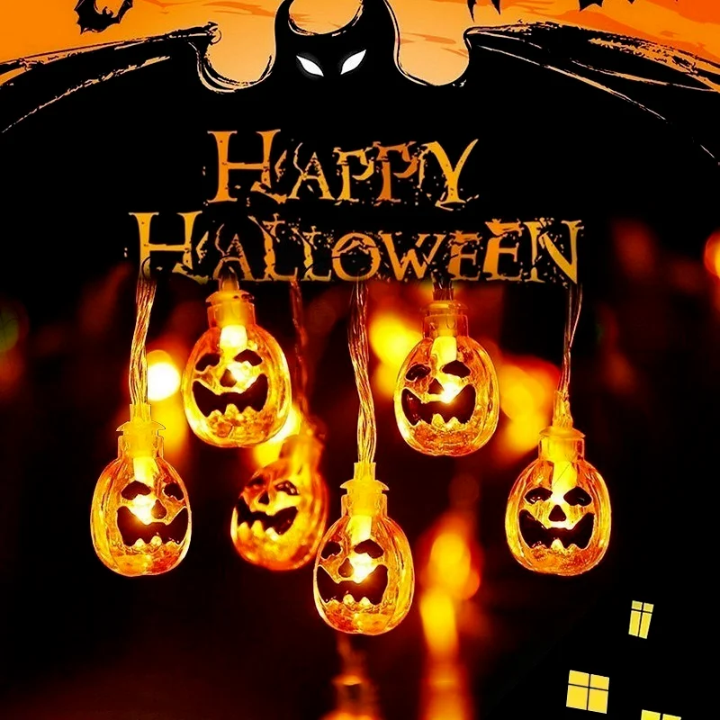 Christmas Decoration Light LED Santa Claus Pumpkin Lantern Ghost String Lights Garland Halloween Christmas for Home Room Decor
Christmas Decoration Light LED Santa Claus Pumpkin Lantern Ghost String Lights Garland Halloween Christmas for Home Room Decor