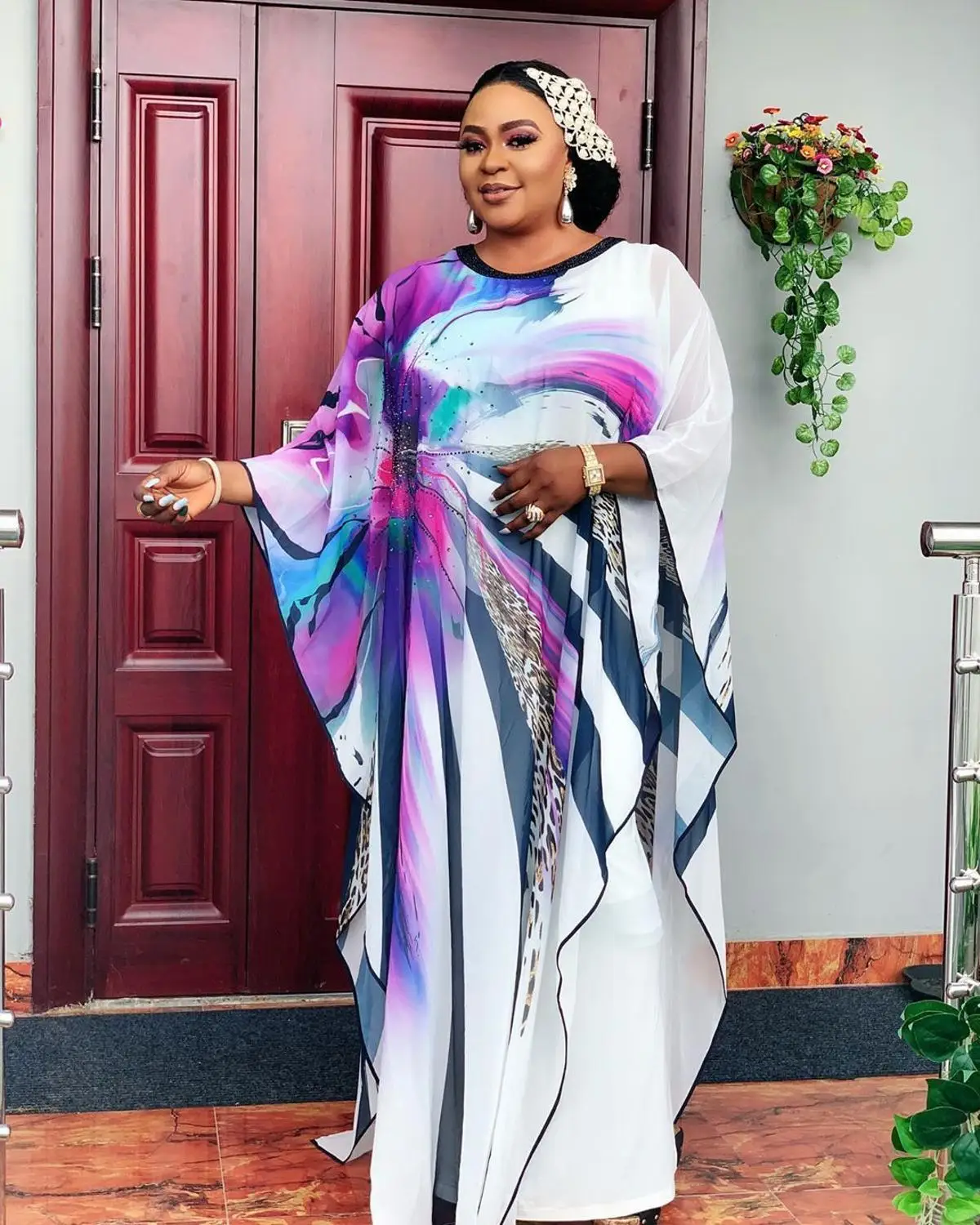 African Design Print Dashiki Dress 2pcs Sets Vest Loose Bazin Ethnic Rock Vintage Maxi Robe Gowns Sexy Lady Evening Party Riche
African Design Print Dashiki Dress 2pcs Sets Vest Loose Bazin Ethnic Rock Vintage Maxi Robe Gowns Sexy Lady Evening Party Riche