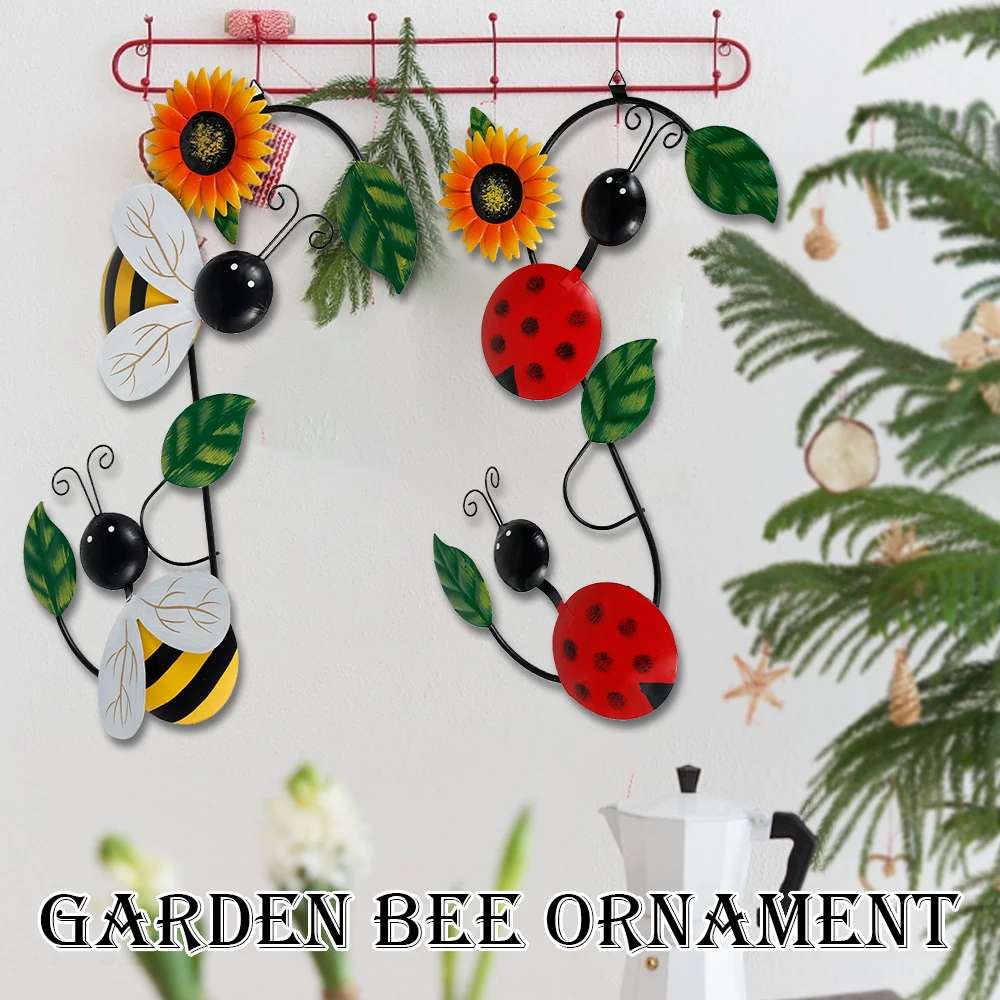 3D Metal Bee Green Leaf Wall Art Decor Garden Metal Bumble Bee Home Decoration Diy Hanging Pendant Wall Door Hanging Decoration
3D Metal Bee Green Leaf Wall Art Decor Garden Metal Bumble Bee Home Decoration Diy Hanging Pendant Wall Door Hanging Decoration