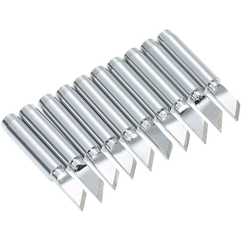 10PCS Soldering Iron Tips Replacement Tip Lead-Free Screwdriver Iron Tip 900M-T-K Soldering Rework Station Tool Kit
10PCS Soldering Iron Tips Replacement Tip Lead-Free Screwdriver Iron Tip 900M-T-K Soldering Rework Station Tool Kit
