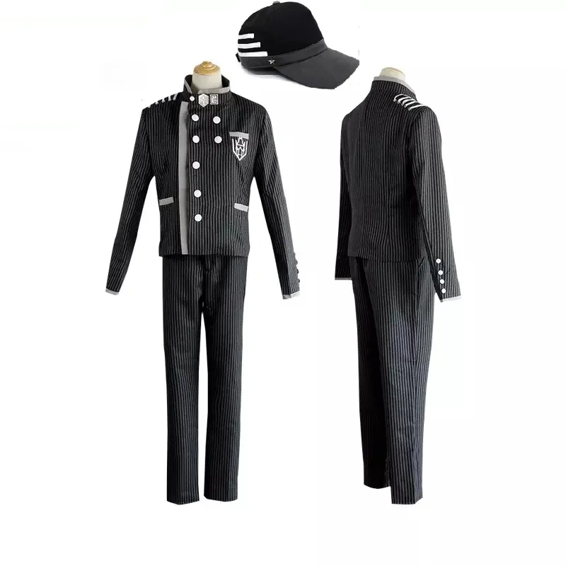 Danganronpa V3 Killing Harmony Saihara Shuichi Cosplay Costume + Hat Dangan ronpa 3 full set Coat pants hat for women Men Adult
Danganronpa V3 Killing Harmony Saihara Shuichi Cosplay Costume + Hat Dangan ronpa 3 full set Coat pants hat for women Men Adult