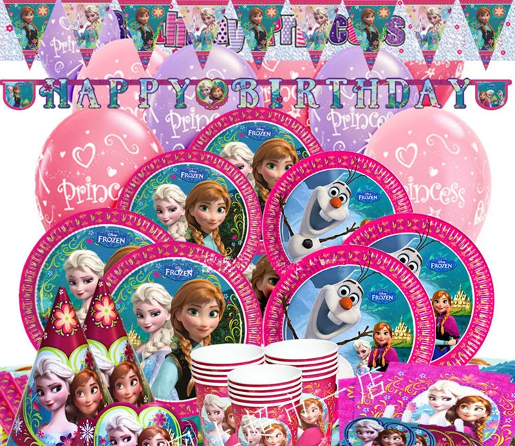 Frozen theme party supplies Children's birthday decorations disposable paper cup plate Cake Pan Ice Princess girl birthday party
Frozen theme party supplies Children's birthday decorations disposable paper cup plate Cake Pan Ice Princess girl birthday party