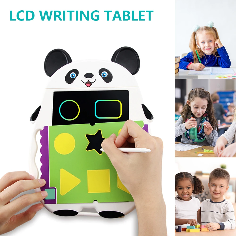 

9 дюймов электронная доска для рисования ЖК-планшет для письма Монтессори доски для рисования DIY доски для письма обучающая игрушка для дете...