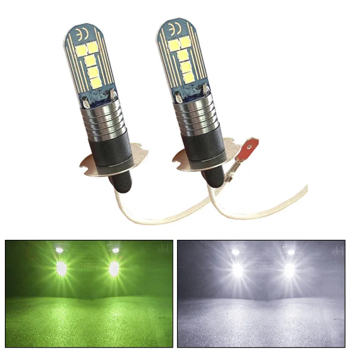 2pcs Car H3 LED Bulb 9-48V Super Bright 6000K LED Fog Light Bulb 10LED Running Light Auto Fog Lamp Day Running Warning Light
2pcs Car H3 LED Bulb 9-48V Super Bright 6000K LED Fog Light Bulb 10LED Running Light Auto Fog Lamp Day Running Warning Light