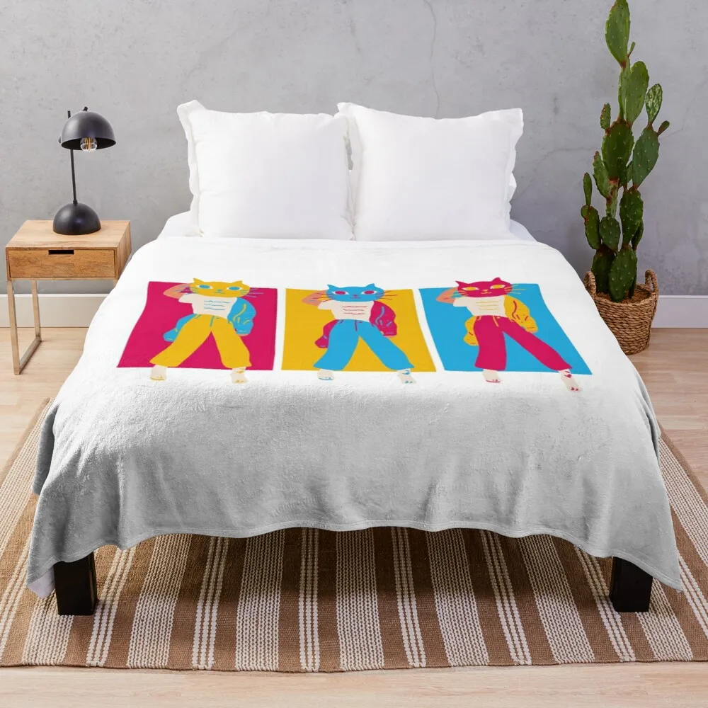 Three fashionista kittys Fleece Blanket for Beds Thick Quilt Fashion Bedspread Sherpa Throw Blanket Adults Kids
Three fashionista kittys Fleece Blanket for Beds Thick Quilt Fashion Bedspread Sherpa Throw Blanket Adults Kids