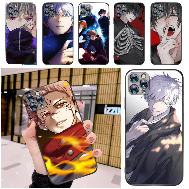 Jujutsu Kaisen Fushiguro Megumi Sukuna Satoru Gojo Yuji Itadori Phone Case For iPhone 12 Pro MAX Mini SE 2020 Carcasa Cases
Jujutsu Kaisen Fushiguro Megumi Sukuna Satoru Gojo Yuji Itadori Phone Case For iPhone 12 Pro MAX Mini SE 2020 Carcasa Cases