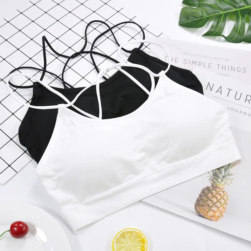 Seamless seamless belt chest pad bottoming Slim elastic tube top anti-glare sports wrapped chest bra underwear women
Seamless seamless belt chest pad bottoming Slim elastic tube top anti-glare sports wrapped chest bra underwear women