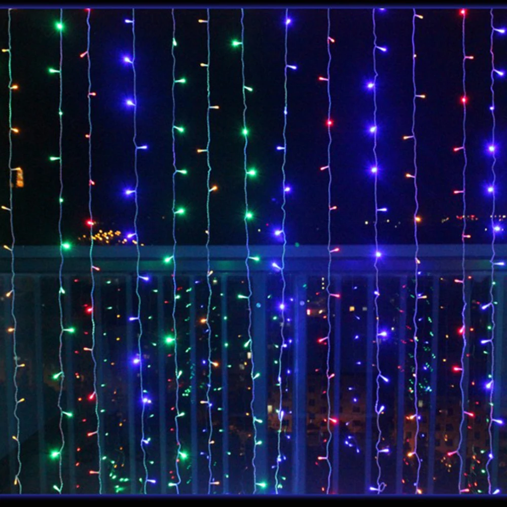 3x1/3x3 Led Icicle Curtain String Light Fairy Led Christmas Garland For Wedding Home Window Party Decor
3x1/3x3 Led Icicle Curtain String Light Fairy Led Christmas Garland For Wedding Home Window Party Decor