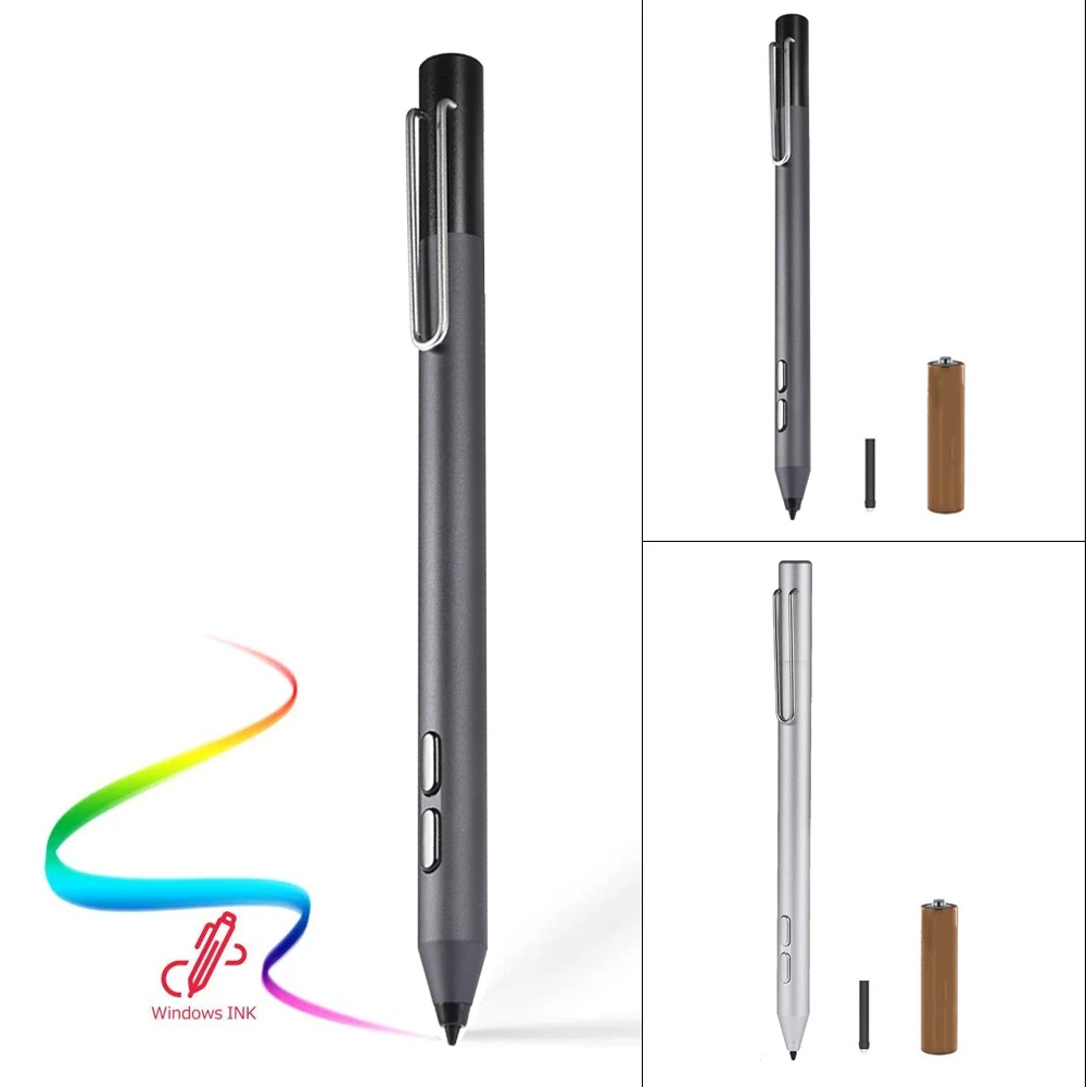 

New High Quality Surface Pen Aluminum Alloy Stylus Pens Active Styli Touchscreen Pen For Microsoft Surface Go Pro 3 Pro 4 Pro 5