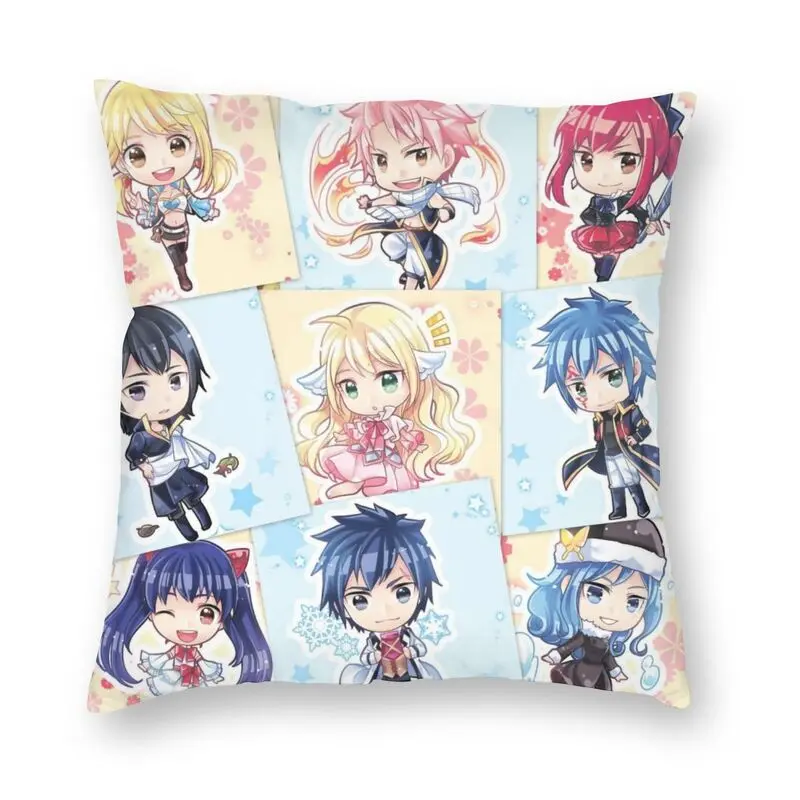 Fair Tail Chibis Cushion Covers Sofa Home Decorative Japan Anime Manga Square Pillow Case 40x40
Fair Tail Chibis Cushion Covers Sofa Home Decorative Japan Anime Manga Square Pillow Case 40x40