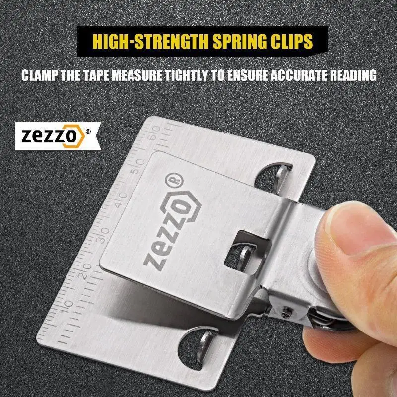 Zezzo® Measuring Tape Clip Clamp For Fixing The Measuring Device Auxiliary Tools Of Tape Measure Locator To Coordinate Measureme
Zezzo® Measuring Tape Clip Clamp For Fixing The Measuring Device Auxiliary Tools Of Tape Measure Locator To Coordinate Measureme