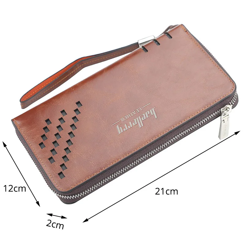 Men Wallet Long Zipper Coin Purse Clutch Business Male Coin Pocket Vintage Large Capacity Card Holder Wallet Purse for Men
Men Wallet Long Zipper Coin Purse Clutch Business Male Coin Pocket Vintage Large Capacity Card Holder Wallet Purse for Men