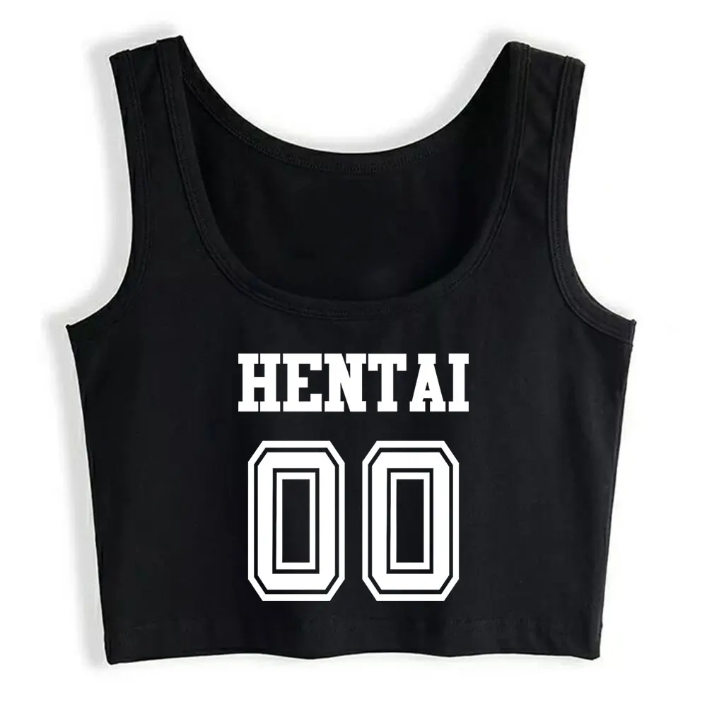 Кроп-топ Hentai 00 с круглым вырезом, черная хлопковая пикантная уличная одежда, Y2k, топы, женские топы, блузы, Женская мода 2021, летняя спортивная майка для женщин
Кроп-топ Hentai 00 с круглым вырезом, черная хлопковая пикантная уличная одежда, Y2k, топы, женские топы, блузы, Женская мода 2021, летняя спортивная майка для женщин