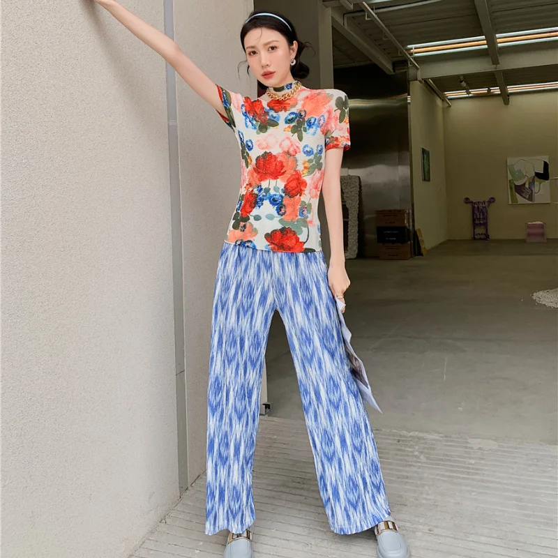 Kimotimo Women Tie Dye Pants 2021 Summer Casual All-match Split Print Long Pants Ins Street Fashion High Waist Wide Leg Pants
Kimotimo Women Tie Dye Pants 2021 Summer Casual All-match Split Print Long Pants Ins Street Fashion High Waist Wide Leg Pants