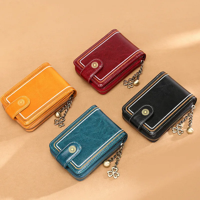 New Cow Leather Small Money Bag RFID Wallet For Credit Cards Bag Women Wallets Woman Mini Purse Short Purses Card Holder Cartera
New Cow Leather Small Money Bag RFID Wallet For Credit Cards Bag Women Wallets Woman Mini Purse Short Purses Card Holder Cartera