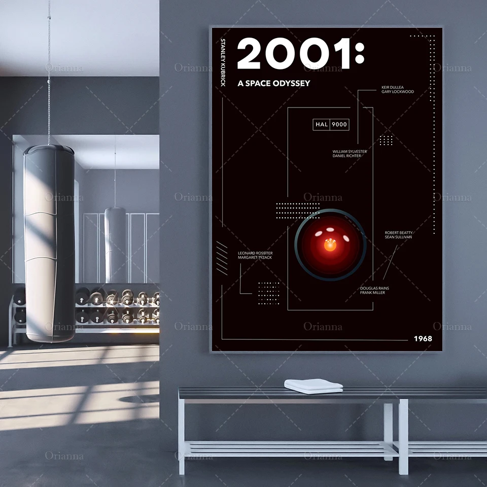 Nordic Abstract 2001 A Space Odyssey Poster Wall Art Home Minimalism Bedroom Decoration Canvas Painting Hd Print Modular Picture
Nordic Abstract 2001 A Space Odyssey Poster Wall Art Home Minimalism Bedroom Decoration Canvas Painting Hd Print Modular Picture