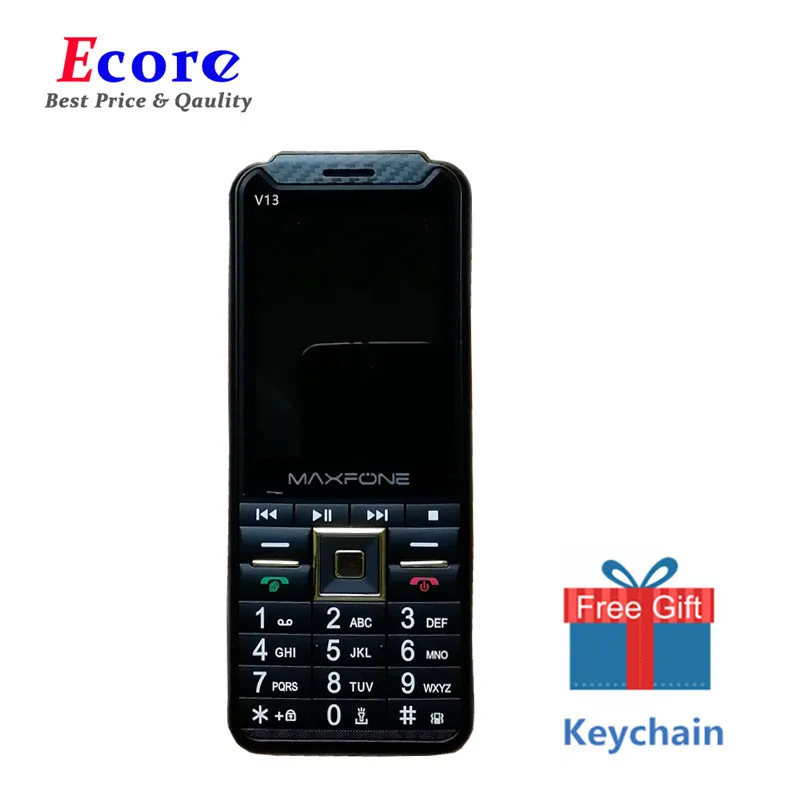 Maxfone V13 кнопочный мобильный телефон с 2 8 дюйма 1800 мАч ГСМ Камера Bluethooth большой