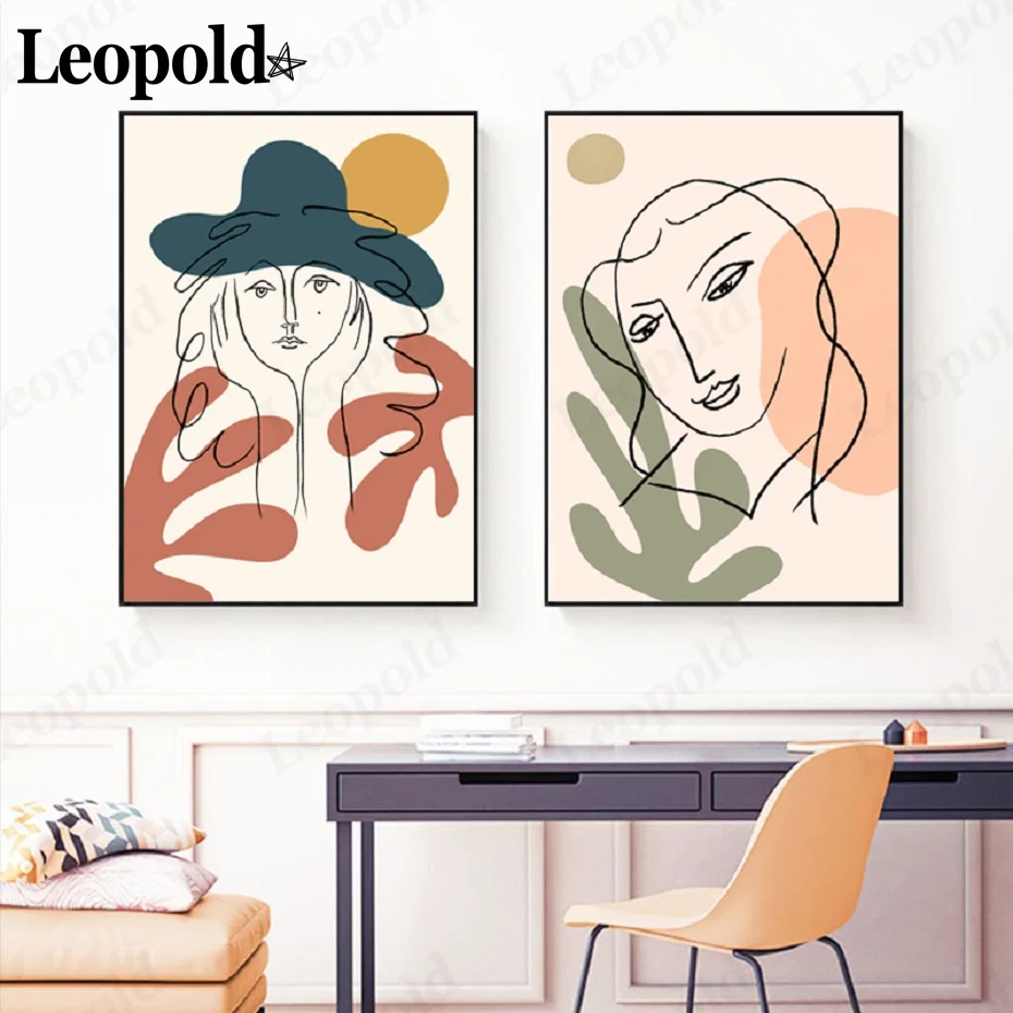 Nordic Abstract Character Line Face Canvas Poster Simple Line Girl Painting Wall Art Modern Aesthetic Living Room Home Decor
Nordic Abstract Character Line Face Canvas Poster Simple Line Girl Painting Wall Art Modern Aesthetic Living Room Home Decor