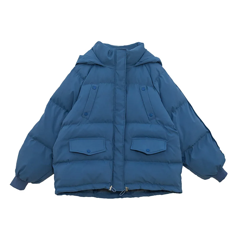 jacket bread women down cotton padded jacket women's middle and long cotton padded jacket with hat loose and thickened
jacket bread women down cotton padded jacket women's middle and long cotton padded jacket with hat loose and thickened