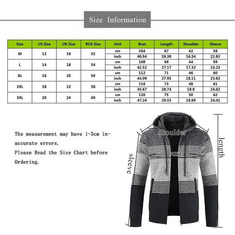 Men's Autumn Winter Warm sweaters Packwork hoodie streetwears Casual Zipper hooded Cardigan Long Sleeve Thick Wool Male sweaters
Men's Autumn Winter Warm sweaters Packwork hoodie streetwears Casual Zipper hooded Cardigan Long Sleeve Thick Wool Male sweaters