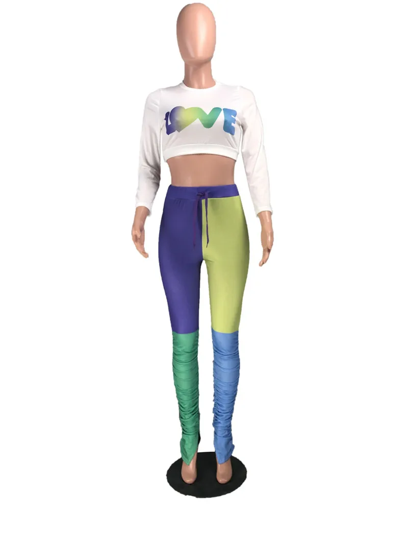 Imcute Casual Letter Print Two Piece Set Long Sleeve Top And Stacked Leggings Pants Plus Size Woman Sexy Autumn 2pcs Outfits
Imcute Casual Letter Print Two Piece Set Long Sleeve Top And Stacked Leggings Pants Plus Size Woman Sexy Autumn 2pcs Outfits
