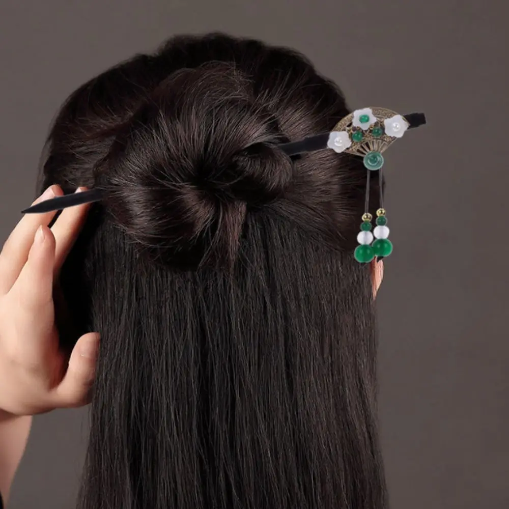Exquisite Ebony Tassel Handmade Retro Style Chopstick Hair Sticks Hair Styling Tools Hairpin Hair Accessories
Exquisite Ebony Tassel Handmade Retro Style Chopstick Hair Sticks Hair Styling Tools Hairpin Hair Accessories