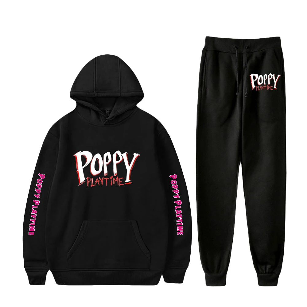 Horror Game Poppy Playtime Men's Sportswear Sets Casual Tracksuit Two Piece Set Top and Pants Sweat Suit Male Sporting Suits 
Horror Game Poppy Playtime Men's Sportswear Sets Casual Tracksuit Two Piece Set Top and Pants Sweat Suit Male Sporting Suits