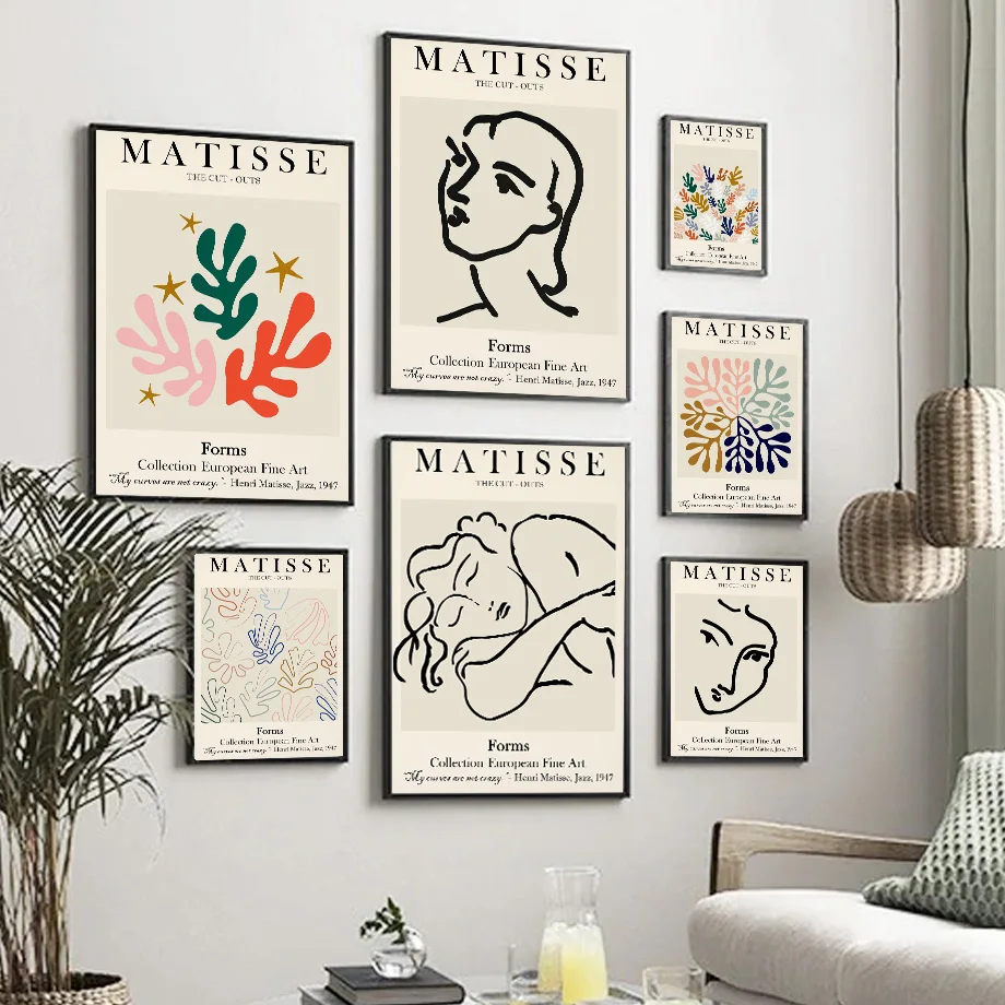 Abstract Line Matisse Girl Face Leaf Coral Nordic Posters And Prints Wall Art Canvas Painting Wall Picture For Living Room Decor
Abstract Line Matisse Girl Face Leaf Coral Nordic Posters And Prints Wall Art Canvas Painting Wall Picture For Living Room Decor