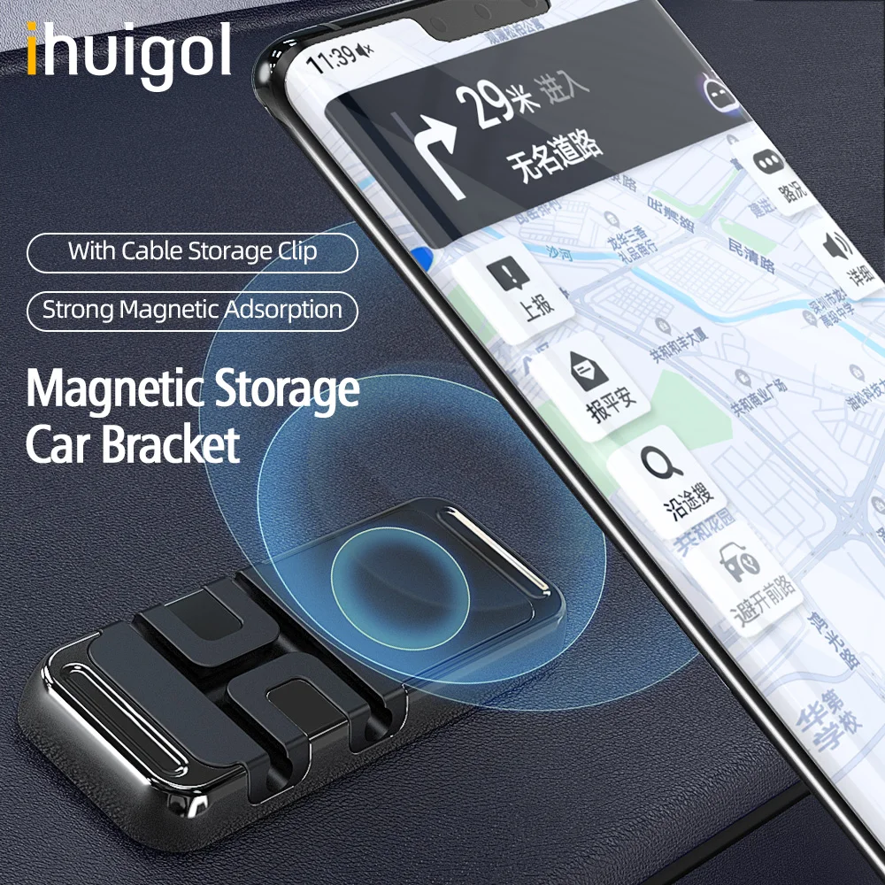 ihuigol Car Magnetic Holder with Cable Storage Clip For iPhone 12 Pro Xiaomi Samsung Portable Dashboard Mini Strip Shape Stand
ihuigol Car Magnetic Holder with Cable Storage Clip For iPhone 12 Pro Xiaomi Samsung Portable Dashboard Mini Strip Shape Stand