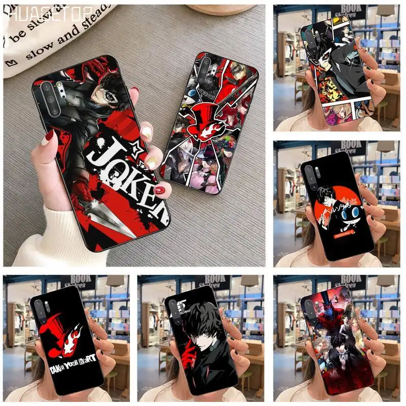 HUAGETOP Persona 5 Take Your Heart Soft Phone Case For Samsung Galaxy Note20 ultra 7 8 9 10 Plus lite J7 J8 Plus 2018 Prime
HUAGETOP Persona 5 Take Your Heart Soft Phone Case For Samsung Galaxy Note20 ultra 7 8 9 10 Plus lite J7 J8 Plus 2018 Prime