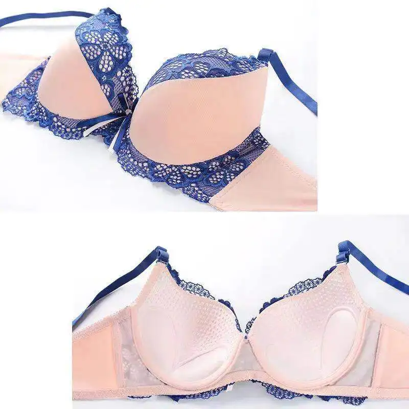 European and American women's plus size underwear sexy lace thin cup sexy steel bra gathers and shapes women's nylon comfort
European and American women's plus size underwear sexy lace thin cup sexy steel bra gathers and shapes women's nylon comfort